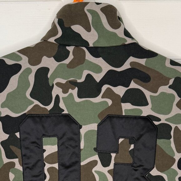 Adidas Camo Track Jacket Full Zip Fleece Lined Size Medium - Picture 7 of 9